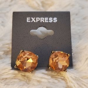 Express Large Post Back Stud Earrings